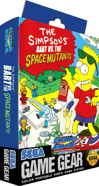 ROM Simpsons, The - Bart vs. The Space Mutants